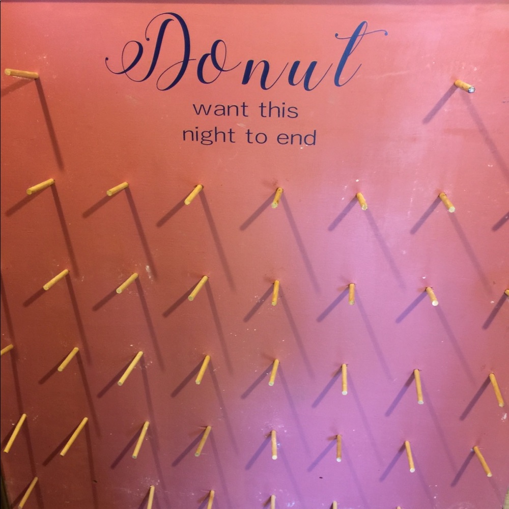 Donut wall for wedding or any party